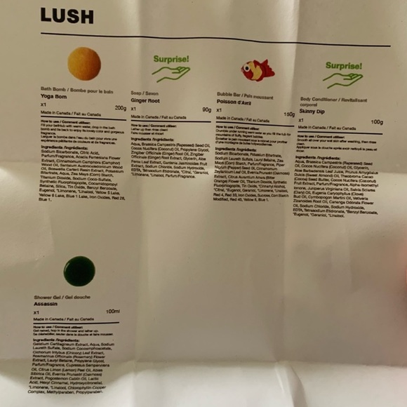 LUSH Kitchen April 2023 Box - Picture 3 of 3